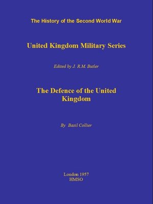 cover image of The Defence of the United Kingdom